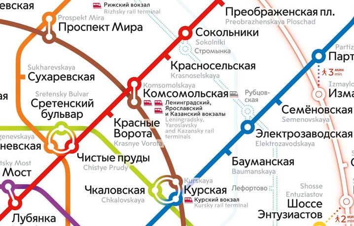 Ярославский вокзал метро